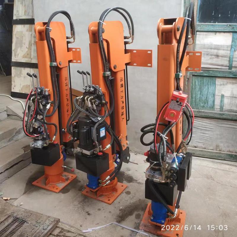 神农架林区重汽蓝牌随车吊 3.2吨 国六动力强 液压驱动 农用自卸起重机